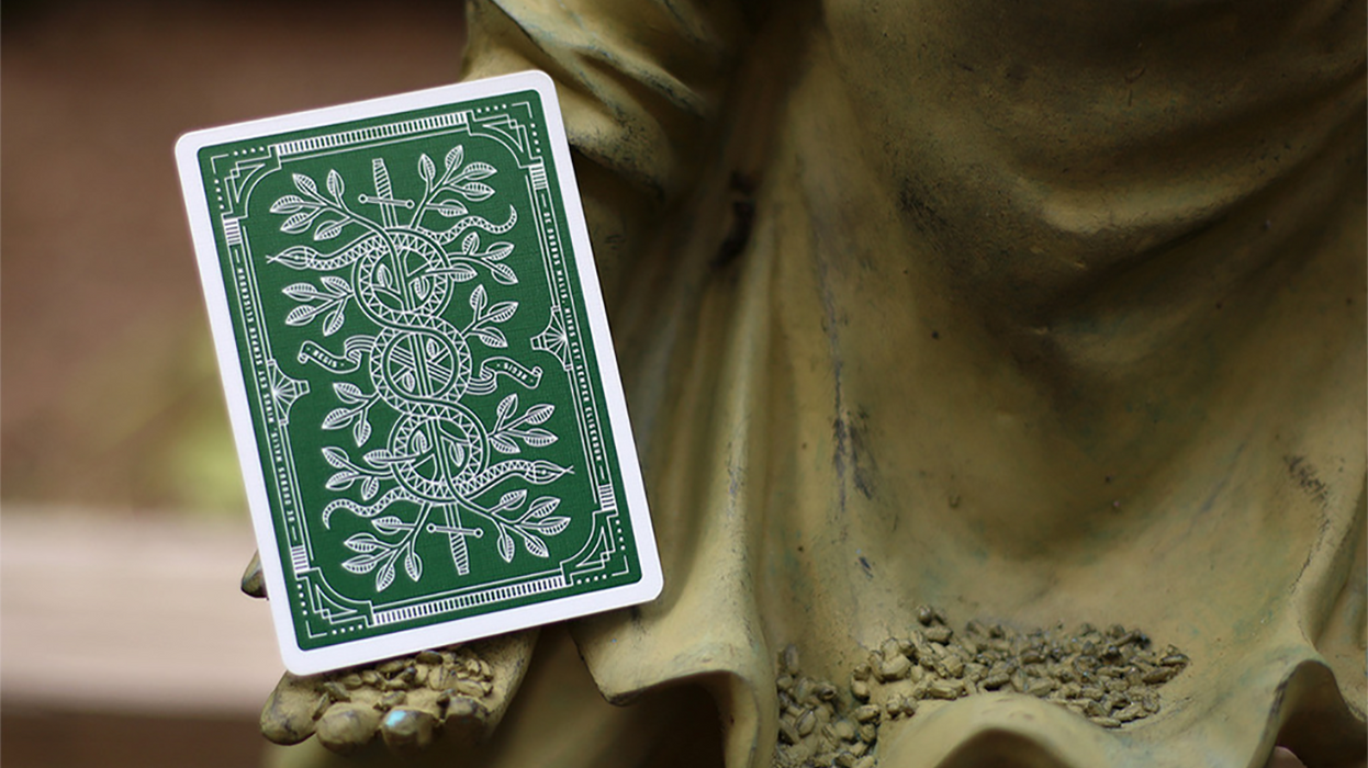 Monarch Playing Cards (Green) by theory11