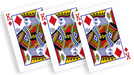 Flash Poker Card King of Diamonds (Ten Pack) - Merchant of Magic