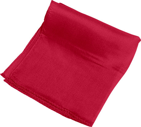 Silk 6 inch (Red) Magic by Gosh - Trick