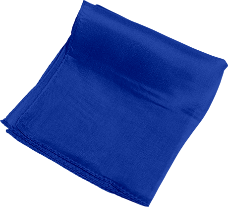 Silk 6 inch (Blue) Magic by Gosh - Trick