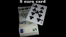 5 euro card by Emanuele Moschella - INSTANT DOWNLOAD