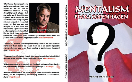 Mentalism From Copenhagen - Dennis Hermanzo - Book - Merchant of Magic Magic Shop