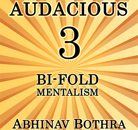 Audacious 3: Bi-Fold Mentalism by Abhinav Bothra mixed media - INSTANT DOWNLOAD