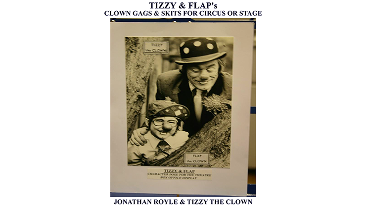 Tizzy & Flap's Clown Gags & Skits for Circus or Stage by Jonathan Royle and Tizzy The Clown mixed media - INSTANT DOWNLOAD