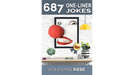 687 One-Liner Jokes by Wolfgang Riebe - ebook