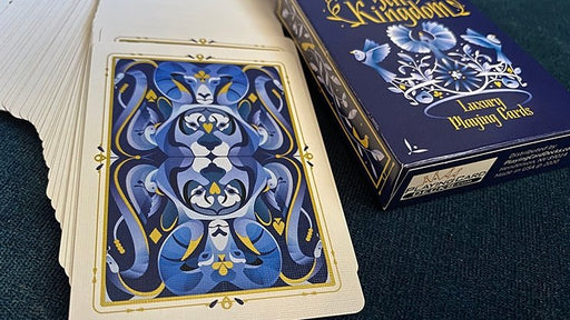 5th Kingdom Semi-Transformation (Player Edition Gilded Blue 2 Way) Playing Cards - Merchant of Magic