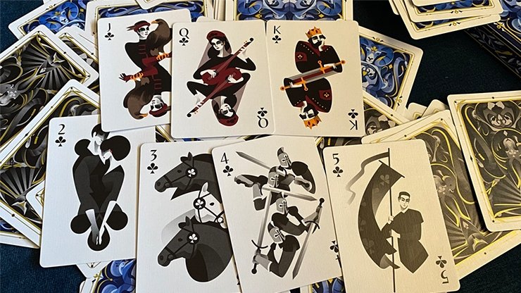5th Kingdom Semi-Transformation (Player Standard Edition Blue 2 Way) Playing Cards - Merchant of Magic