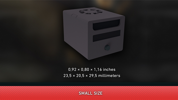 SMOKE CUBE - The Worlds Smallest Magicians Smoke Device - Merchant of Magic