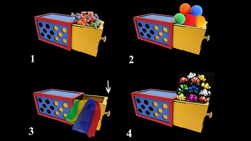 DRAWER BOX WITH HOLES (3X) by Tora Magic - Merchant of Magic Magic Shop