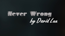 Never Wrong by David Luu video - INSTANT DOWNLOAD - Merchant of Magic Magic Shop