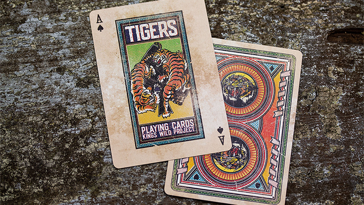 Kings Wild Tigers Playing Cards by Jackson Robinson - Merchant of Magic