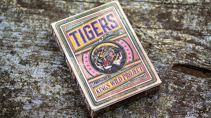 Kings Wild Tigers Playing Cards by Jackson Robinson - Merchant of Magic
