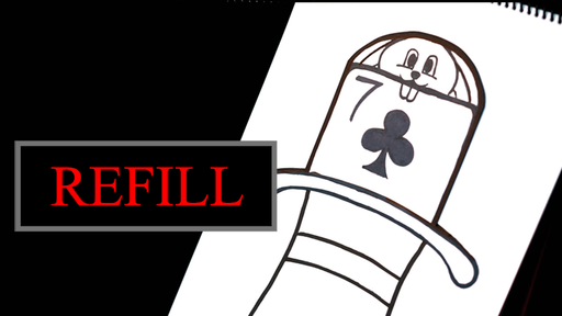 Refill for Cardiographic  Recall (Bunny) by Martin Lewis, XapKat & Bond Lee - Trick - Merchant of Magic Magic Shop