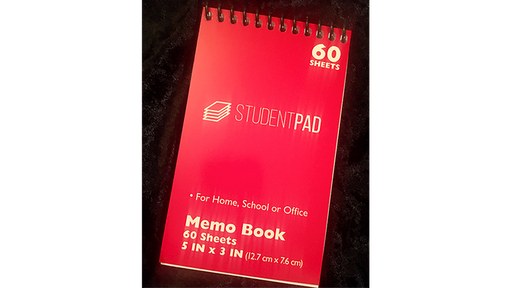 SvenPad® KoD Memo Pad (Red, Single) - Trick