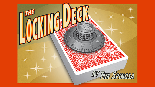 The Locking Deck (BLUE) by Tim Spinosa - Trick - Merchant of Magic Magic Shop