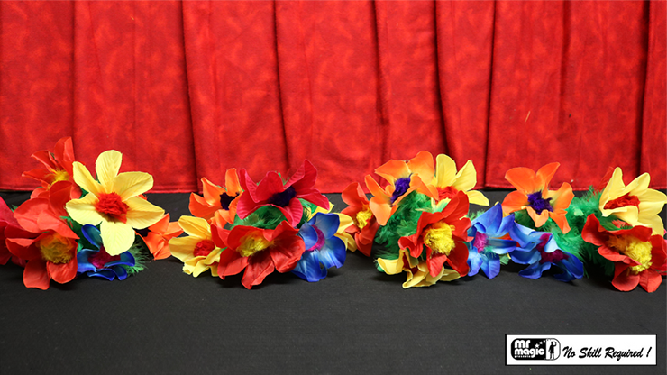 Production Hank with Four Bouquets by Mr. Magic - Trick - Merchant of Magic Magic Shop