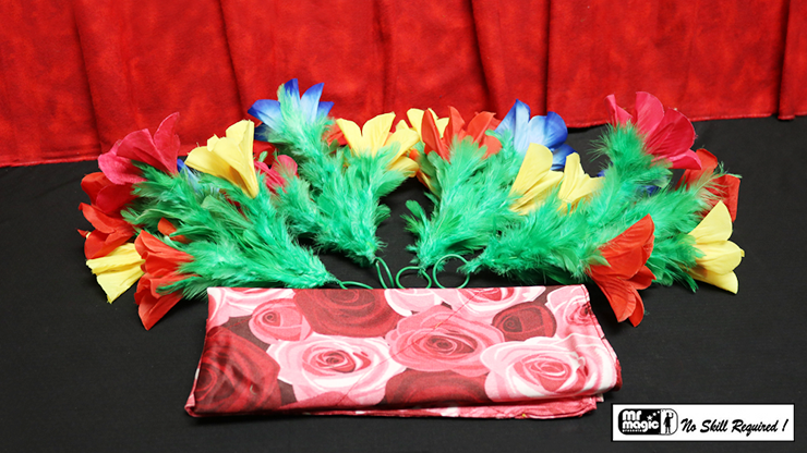 Production Hank with Four Bouquets by Mr. Magic - Trick - Merchant of Magic Magic Shop