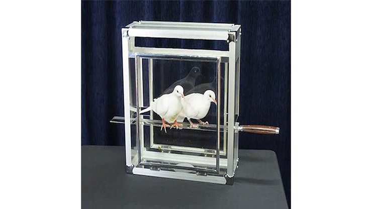 Doves on Sword in Glass Cube by Tora Magic - Trick - Merchant of Magic Magic Shop