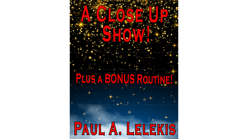 A CLOSE UP SHOW! by Paul A. Lelekis mixed media - INSTANT DOWNLOAD