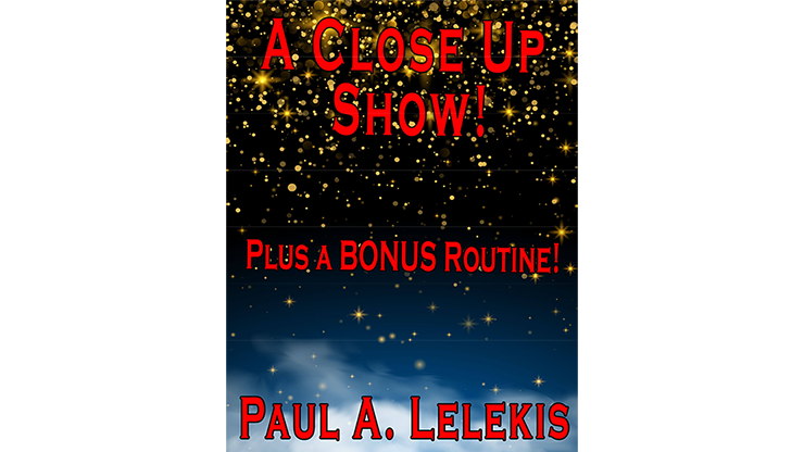 A CLOSE UP SHOW! by Paul A. Lelekis mixed media - INSTANT DOWNLOAD