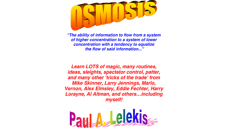 OSMOSIS I - Paul A. Lelekis mixed media - INSTANT DOWNLOAD