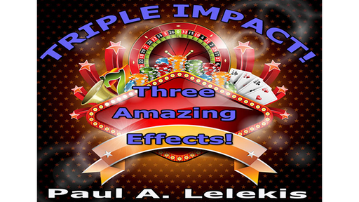 TRIPLE IMPACT! by Paul A. Lelekis mixed media - INSTANT DOWNLOAD