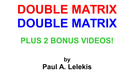 DOUBLE MATRIX by Paul A. Lelekis mixed media - INSTANT DOWNLOAD