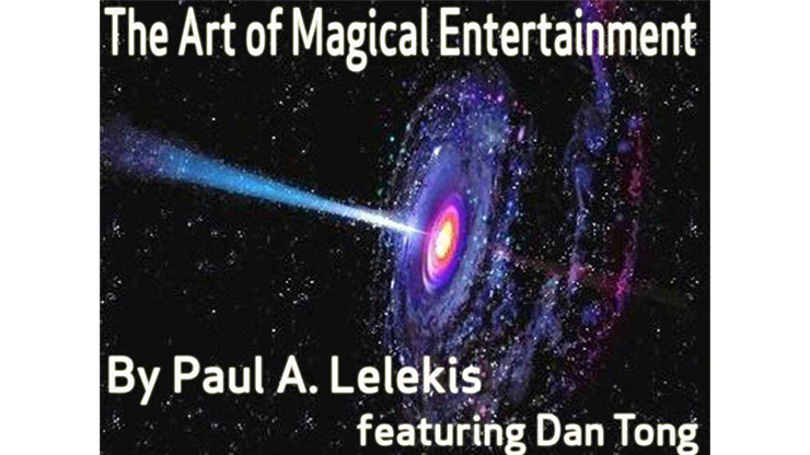 The Art of Magical Entertainment by Paul A. Lelekis mixed media - INSTANT DOWNLOAD