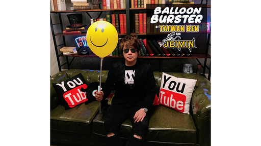 Balloon Burster (Gimmick and Online Instructions) by Taiwan Ben and Jeimin Lee - Trick - Merchant of Magic Magic Shop