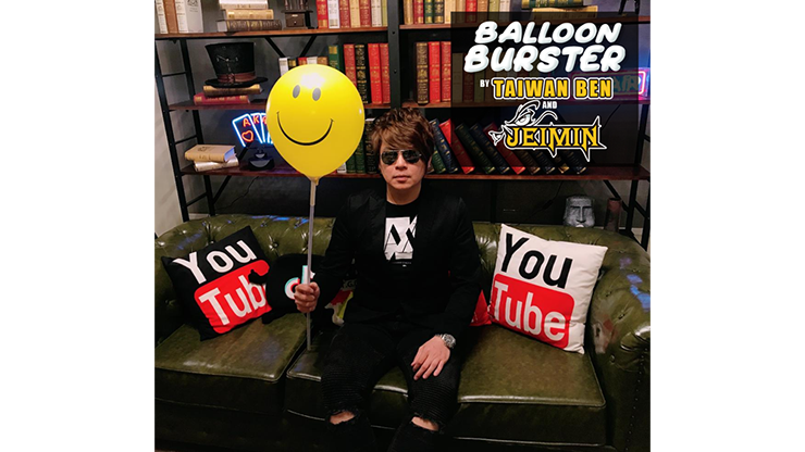 Balloon Burster (Gimmick and Online Instructions) by Taiwan Ben and Jeimin Lee - Trick - Merchant of Magic Magic Shop