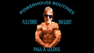 POWERHOUSE ROUTINES by Paul A. Lelekis mixed media - INSTANT DOWNLOAD