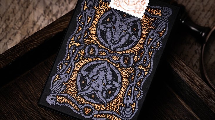 666 Dark Reserves (Bronze Foil) Playing Cards by Riffle Shuffle - Merchant of Magic