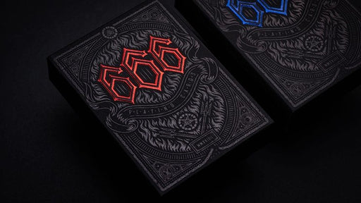 666 Red Playing Cards by Riffle Shuffle - Merchant of Magic