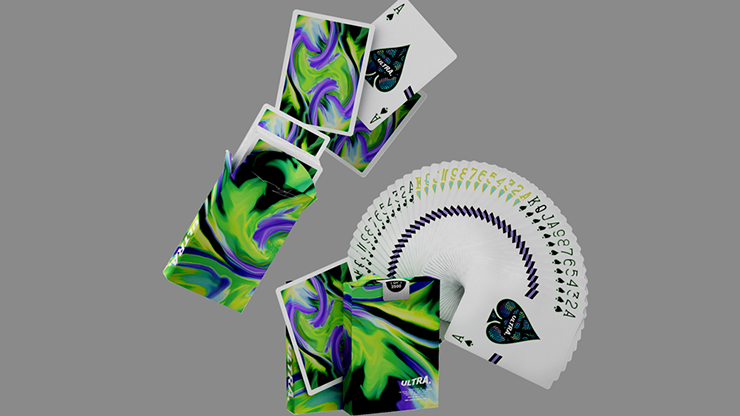 Ultra Green Playing Cards by Gemini - Merchant of Magic Magic Shop