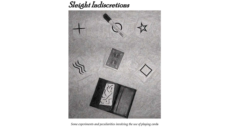 Sleight Indiscretions by Brian Lewis eBook - INSTANT DOWNLOAD - Merchant of Magic Magic Shop