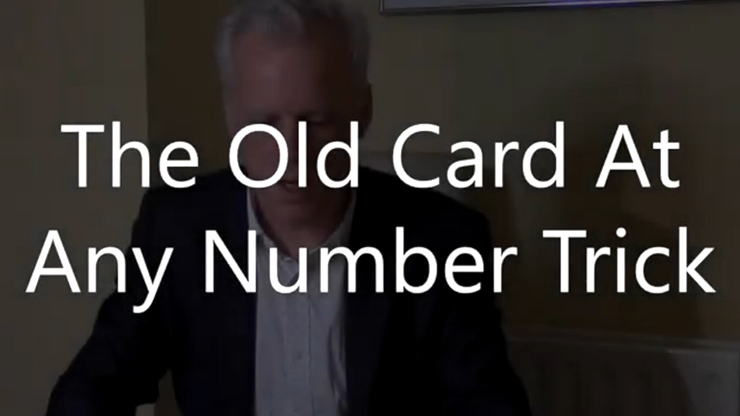 TOCAANT (The Old Card At Any Number Trick) by Brian Lewis video - INSTANT DOWNLOAD - Merchant of Magic Magic Shop