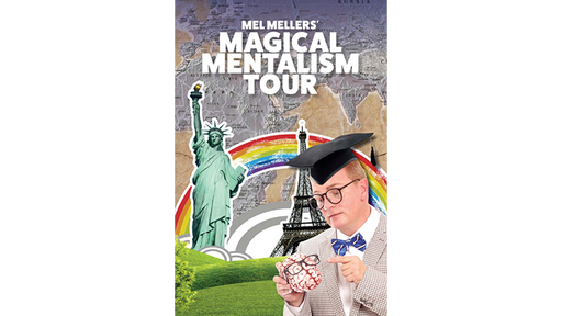 The Magical Mentalism Tour by Mel Mellers - Book - Merchant of Magic Magic Shop