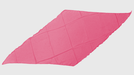 Diamond Cut Silk 18 inch - Pink by Magic By Gosh - Merchant of Magic Magic Shop