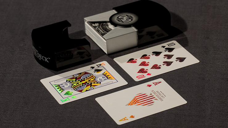 Vertex Black Playing Cards - Merchant of Magic Magic Shop