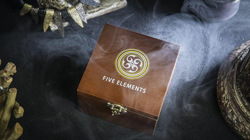 Five Elements Playing Cards Wooden Collection Set with 5 Dice by TCC - Merchant of Magic Magic Shop