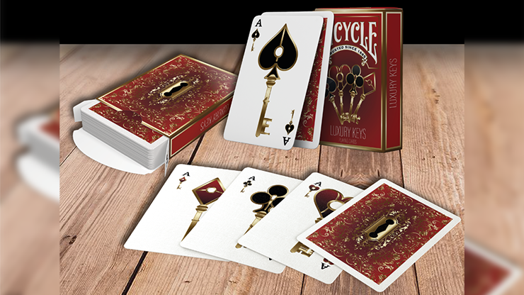 Bicycle Luxury Keys Playing Cards - Merchant of Magic Magic Shop
