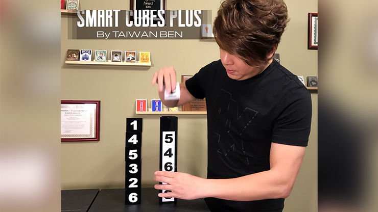 Smart Cubes PLUS (Medium / Parlor) by Taiwan Ben - Trick - Merchant of Magic Magic Shop