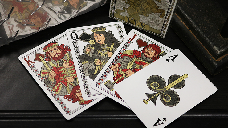 Bicycle VeniVidiVici Metallic Playing Cards by Collectable Playing