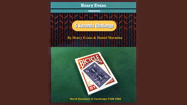 5 Second Challenge (Gimmicks and Online Instructions) by Henry Evans and Daniel Mornina 