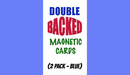 Magnetic Cards (2 pack/Blue) - Merchant of Magic Magic Shop
