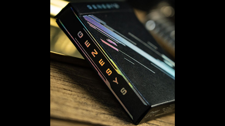 Odyssey Genesys (Black) Edition Playing Cards by Sergio Roca