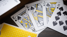 Lounge Edition in Taxiway Yellow by Jetsetter Playing Cards