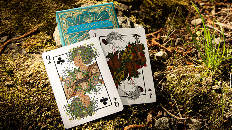 The Green Man Playing Cards (Summer) by Jocu