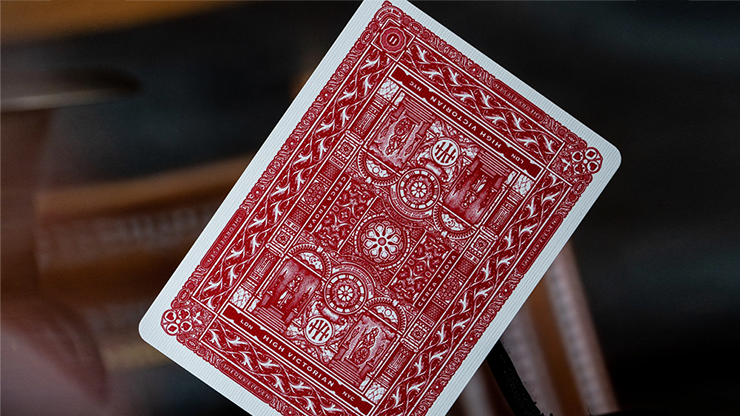 High Victorian (Red) Playing Cards by theory11