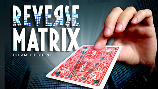 REVERSE MATRIX RED (Gimmicks and Online Instructions) by Chiam Yu Sheng - Trick